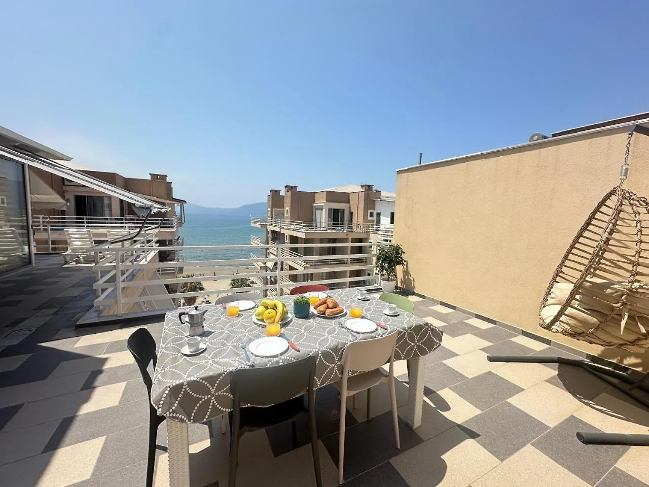 Trea Accomodations - Maya Terrace Sea View Vlore